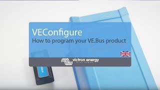 VE Configure 3 basic  Victron Energy [upl. by Zetes]