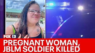 Pregnant woman JBLM soldier killed in domestic dispute  FOX 13 Seattle [upl. by Nedra]