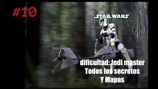 Star wars jedi academy JEDI MASTER  10 ZONJU V ENCONTRAR AL CONTACTO Walkthrough 100 [upl. by Brandes629]