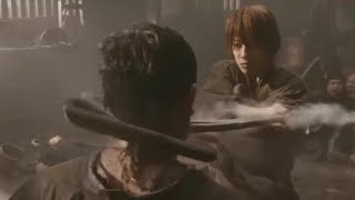 Rurouni Kenshin Origins  Dojo Fight Clip [upl. by Nyliac127]