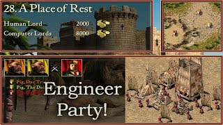 28 A Place of Rest  Engineer Party  Stronghold Crusader [upl. by Dlanod]