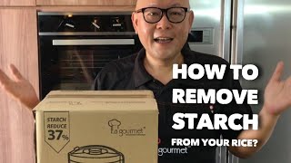 StarchRemoving Rice Cooker • Cut Calories amp Best for Diabetics Unboxing amp how to cook rice [upl. by Aehta]