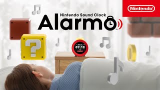 Nintendo Sound Clock Alarmo – Wake up to a world of games [upl. by Magdalen]