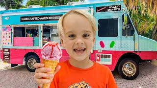 Chris explores new Moms ice cream truck [upl. by Katha]