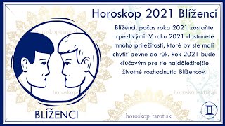 Horoskop 2021 Blíženci ✦ 𝙇𝙖𝙨𝙠𝙖 𝙑𝙯𝙩𝙖𝙝𝙮 𝙋𝙚𝙣𝙞𝙖𝙯𝙚 𝙕𝙙𝙧𝙖𝙫𝙞𝙚 ✦ Horoskopy sk Blíženci [upl. by Adnamaa]