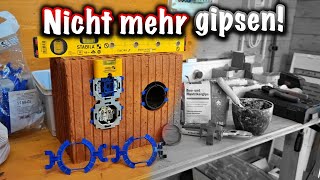 Unterputzdosen OHNE Elektrikergips fixieren mit Klemmfix [upl. by Xuerd]