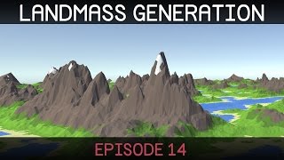 Procedural Landmass Generation E14 flatshading [upl. by Behah663]