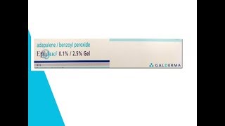 Epiduo Gel For Acne Vulgaris On ClickOnCare [upl. by Wendi]