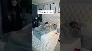 How I wake her up vs how she wake me up shorts couplecomedy [upl. by Farra]