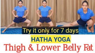 Lose Thigh and Lower Belly Fat workout by Gatello gatelloworkout gatellothighworkout [upl. by Bouzoun]