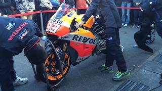 HONDA RC213V 2014 MotoGP Exhaust Sound [upl. by Hnacogn]