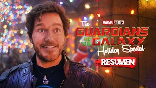 🎅 Guardianes de la Galaxia Especial de NAVIDAD  RESUMEN en 6 Minutos  DISNEY PLUS [upl. by Avir]