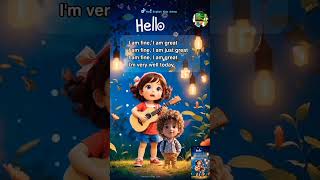 Hallo hallo 😃😆 how are you ll poem ll ESL Tutor English language poyam funny poetry poem [upl. by Fania]