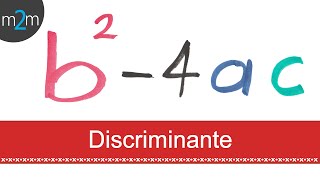 Discriminante de una ecuación cuadrática [upl. by Aelak]