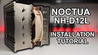 How To Install The Noctua NHD12L  Intel LGA 1700 [upl. by Neenej]