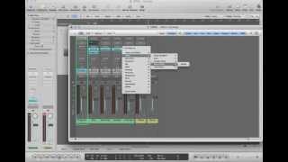 Logic Pro 9  Ultrabeat  MultiOutput Mixing [upl. by Alleroif]