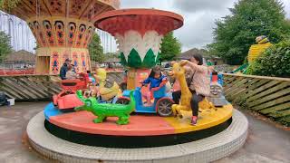 Roundabout Ride At Knowsley Safari Park [upl. by Joao]