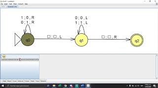 Ejercicio maquina de Turing herramienta JFLAP [upl. by Agler73]