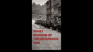 The Soviet Invasion of Czechoslovakia 1968 [upl. by Aurelea818]