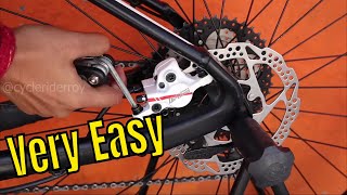 How To  Cycle DISC BRAKE SERVICE  Remove Cycle Disc Brake Sound Noise  Cycle Rider Roy [upl. by Enoek47]