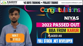 Kaashiv Infotech Reviews Quora  Full Stack Net Developer  Full Stack Developer Course [upl. by Alwyn370]