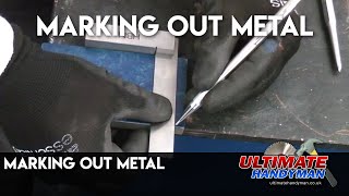 Marking out metal [upl. by Glenna]