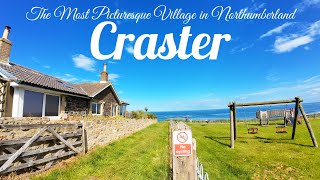 Craster Northumberland  4K Walk of This Beautiful English Village [upl. by Gereron863]