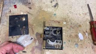 Antique Door Latch Repair [upl. by Batsheva]