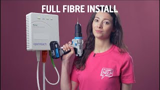 This is what your Full Fibre Install will look like  Plusnet Help [upl. by Tally]