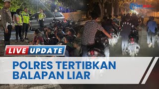 Apes Para Remaja yang Lakukan Aksi Balap Liar Ditangkap Polres Aceh Besar 17 Motor Diamankan [upl. by Rodoeht138]