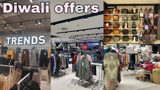 Shopping in Trends I Reliance Trends I Diwali offers [upl. by Erej]