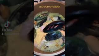 Quick seafood chowder [upl. by Akenat]