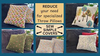 Pillow Cases for Throw Pillows [upl. by Asilrahc]