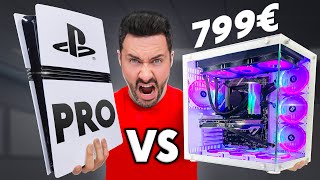 PS5 Pro 799€ vs PC Gamer 799€  la vérité [upl. by Ennaharas]