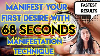 68 seconds में करो अपनी पहली Manifestation ✅️  Abraham Hicks Famous Law Of Attraction Method [upl. by Win]