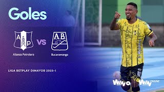 Alianza Petrolera vs Bucaramanga goles  Liga BetPlay Dimayor 2023 1  Fecha 10 [upl. by Arymas84]