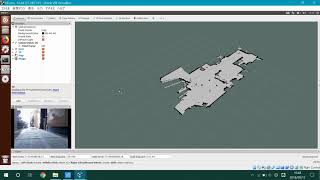 ROS testraspicam  gmapping with raspberry pi 3 B [upl. by Elish]