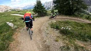 Dolomiti Sellaronda Clockwise mtb tour 🚴 [upl. by Fabrianna]