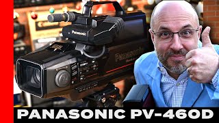 Panasonic PV460D VHS CAMCORDER REVIEW AND TEST [upl. by Airotkciv]