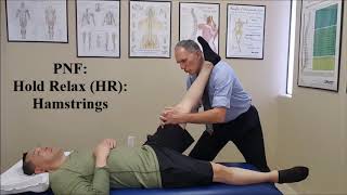 Proprioceptive Neuromuscular Facilitation PNF Stretch  Hold Relax HR [upl. by Mloclam765]