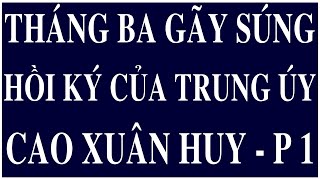 THÁNG BA GÃY SÚNG HỒI KÝ CỦA TRUNG ÚY THỦY QUÂN LỤC CHIẾN CAO XUÂN HUY  PHẦN 1 [upl. by Aynodal]