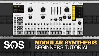 Modular Synthesis Beginners Tutorial using Free VCV Rack 2 [upl. by Esinev524]