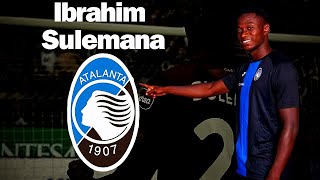 Ibrahim Sulemana welcome to atlanta fc Great defensive midfielder [upl. by Ainoloppa170]