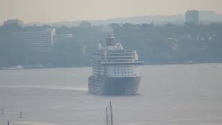 Mein Schiff 6 verlässt die Kieler Förde [upl. by Gilliette928]