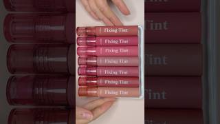 Etude Fixing Tint Lip Swatches [upl. by Niletac108]