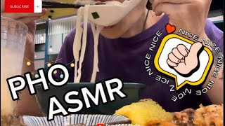 ASMR  Eating PHO after fainting from blood test 🤡💦  Hong Kong [upl. by Adnalro]