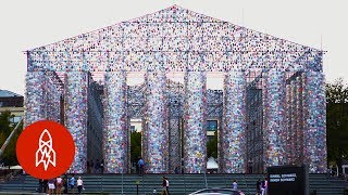 Browse Germany’s ‘Parthenon’ of Banned Books [upl. by Attena619]