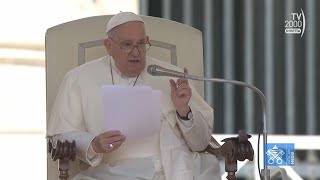 Papa Francesco Udienza Generale del 17 aprile 2024 [upl. by Eolcin117]