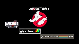 Ghostbusters intro on Amstrad Spectrum and C64 [upl. by Wooster]