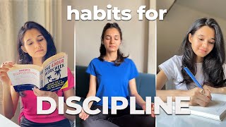 4 Simple Habits for Discipline without destroying yourself  Drishti Sharma [upl. by Emmer]